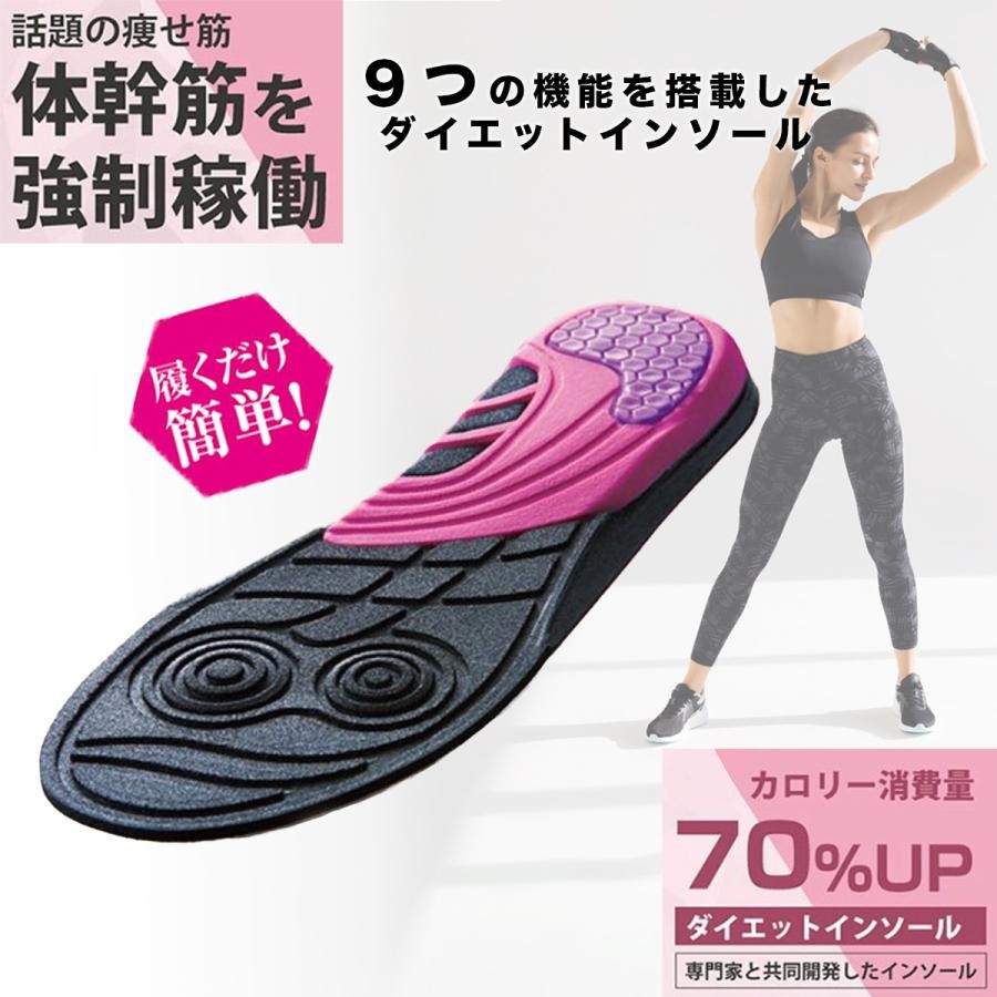 プランドゥ体幹筋エクササイズインソールツインボール
